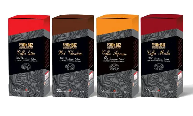 انواع قهوه گانودرما دکتر بیز