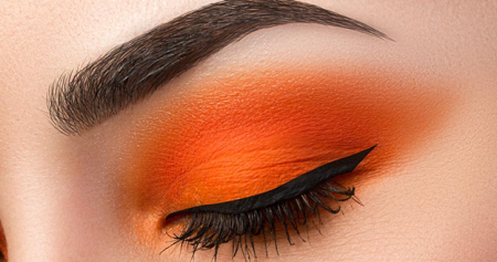 سایه چشم نارنجی