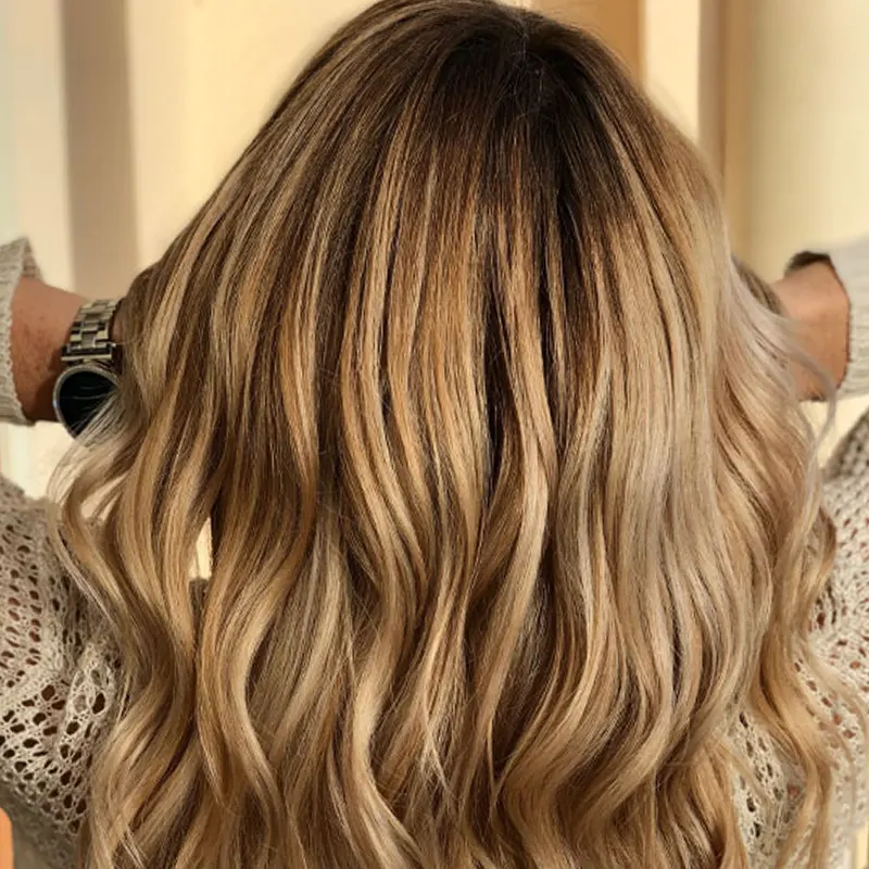 رنگ مو عسلی