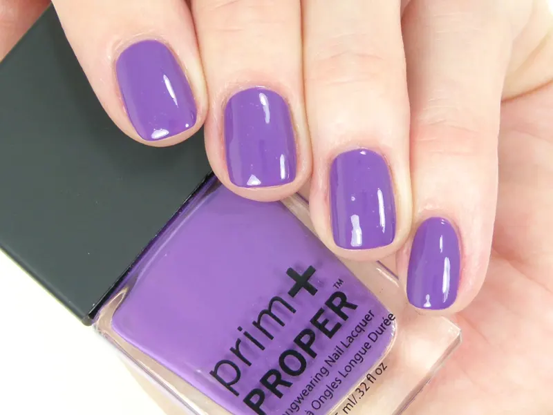 رنگ لاک بنفش