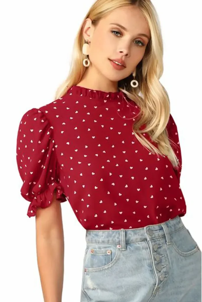 40 مدل شومیز گلدار شیک و خاص