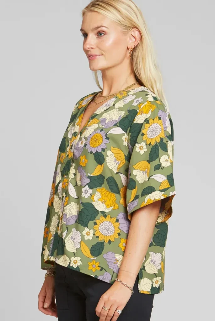 40 مدل شومیز گلدار شیک و خاص