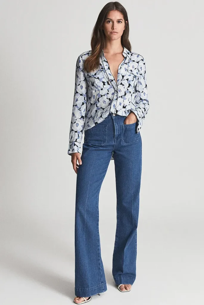 40 مدل شومیز گلدار شیک و خاص