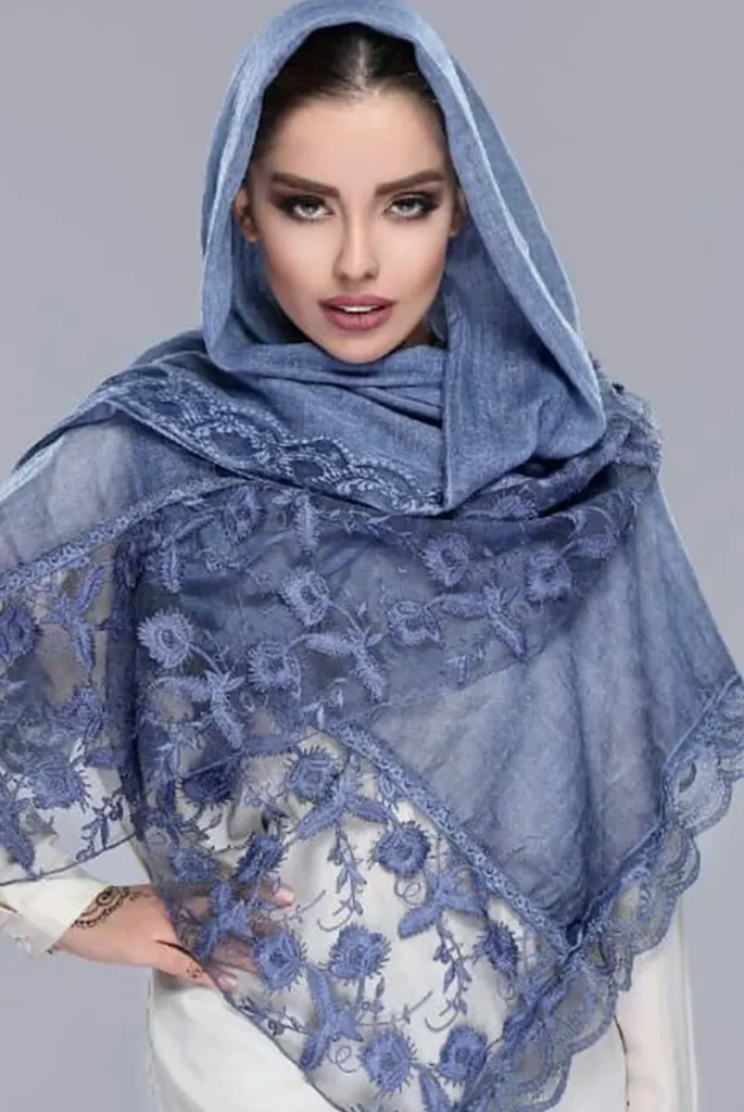 32 مدل روسری مجلسی و شال شیک و لاکچری