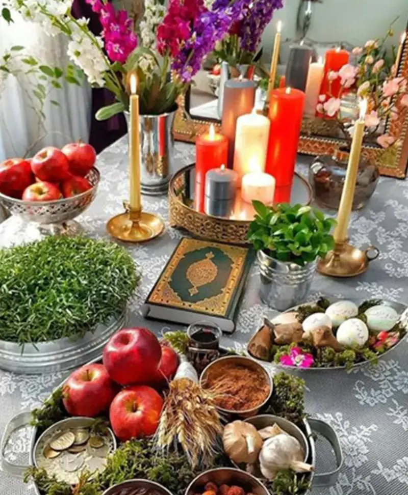 عکس سفره هفت سین جدید