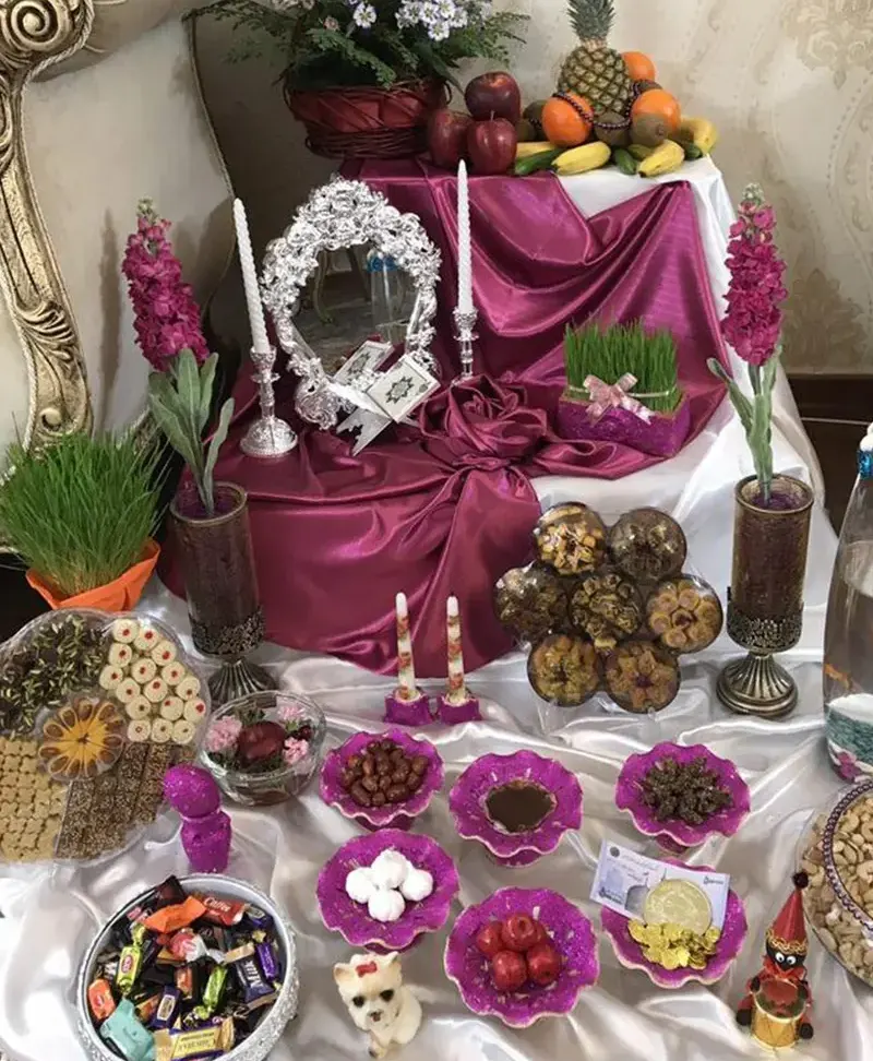 عکس سفره هفت سین جدید
