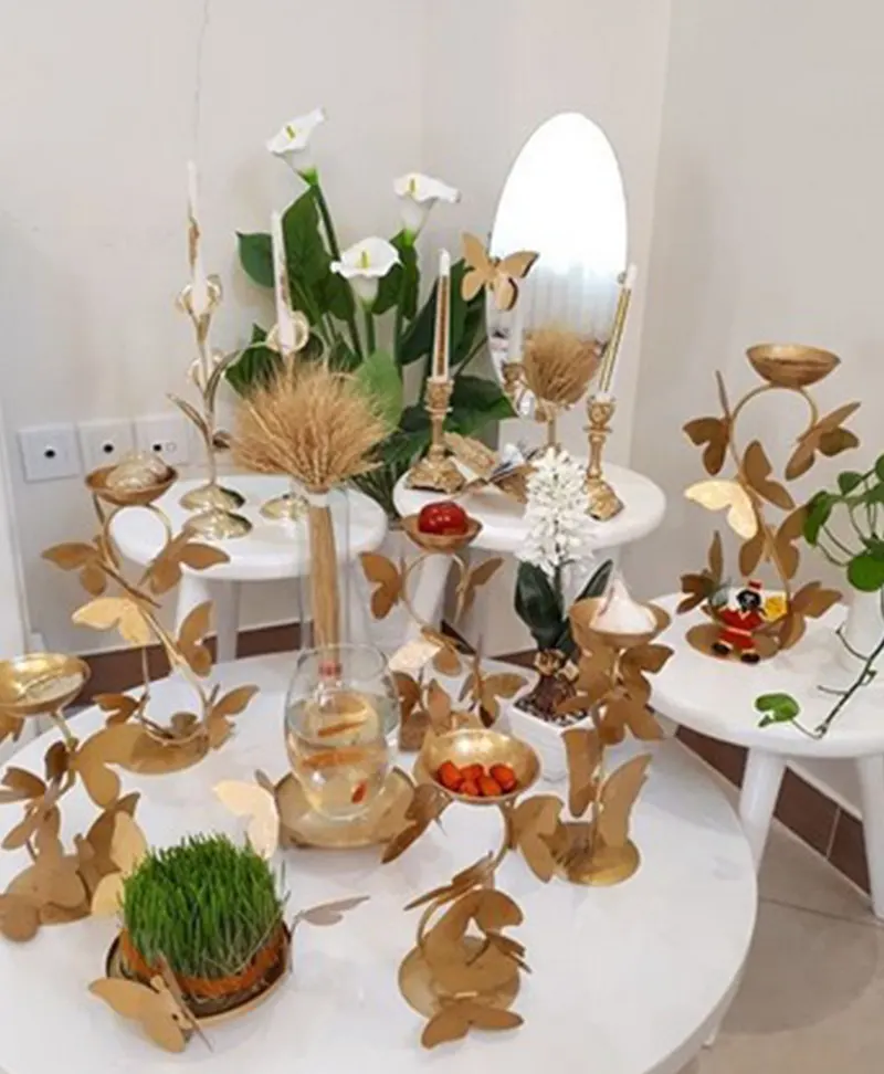 عکس خفن 98 عکس عید نوروز سفره هفت سین