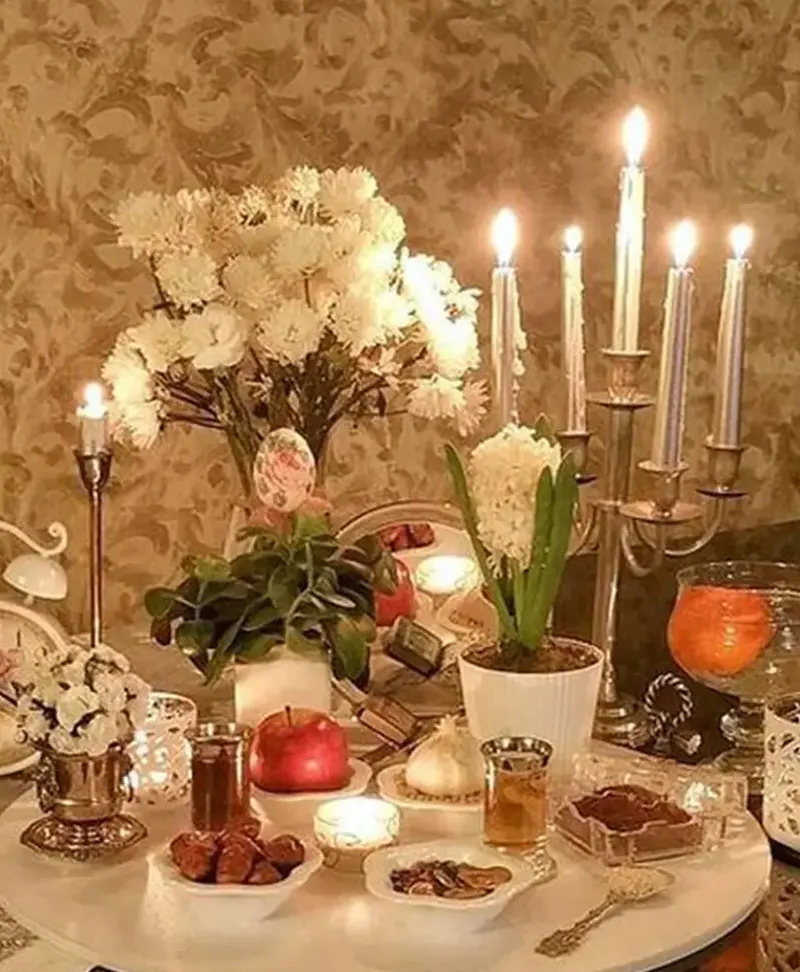 عکس خفن 98 عکس عید نوروز سفره هفت سین