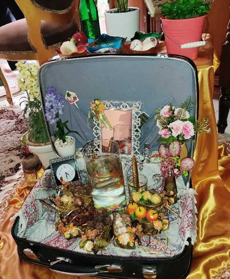 سفره هفت سین جدید، مدرن و عروس برای نوروز 1401