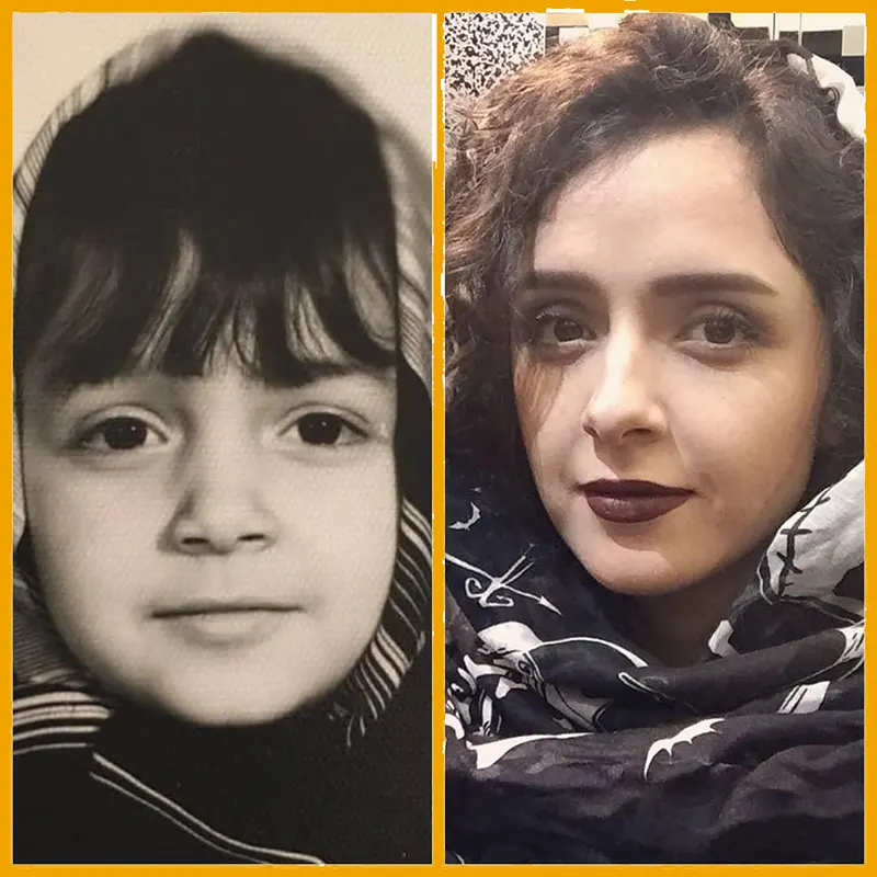 تصویری از دوران کودکی و زمان حال ترانه علیدوستی