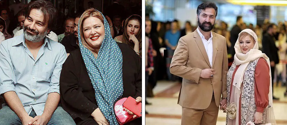 بهاره رهنما در کنار پیمان قاسم خانی و امیر خسرو شاهی