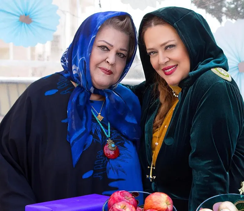 بهاره رهنما و مادرش پروین قائم مقامی