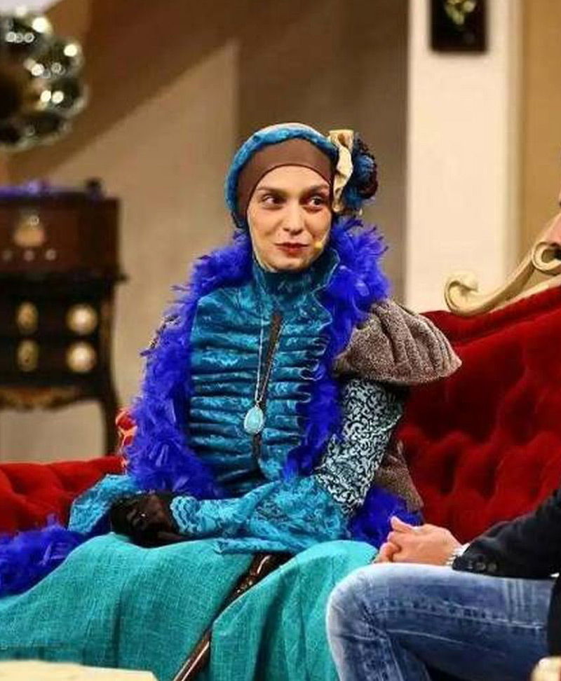 الیکا عبدالرزاقی در برنامه دورهمی مهران مدیری