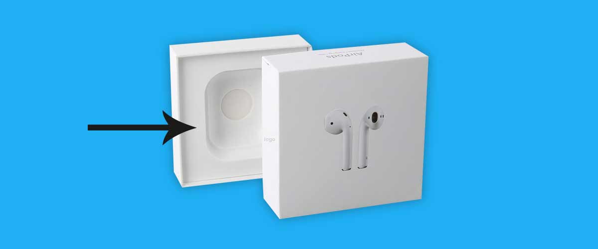 نمای داخلی جعبه بسته بندی