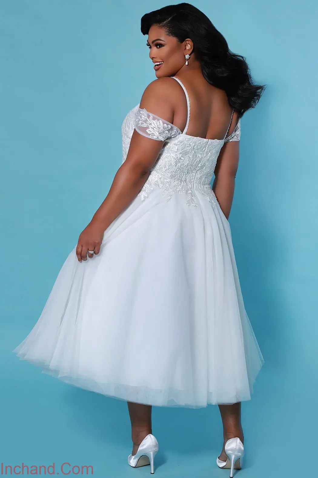 لباس عروس زیبا مخصوص خانم ها و عروس های چاق و اندام دار