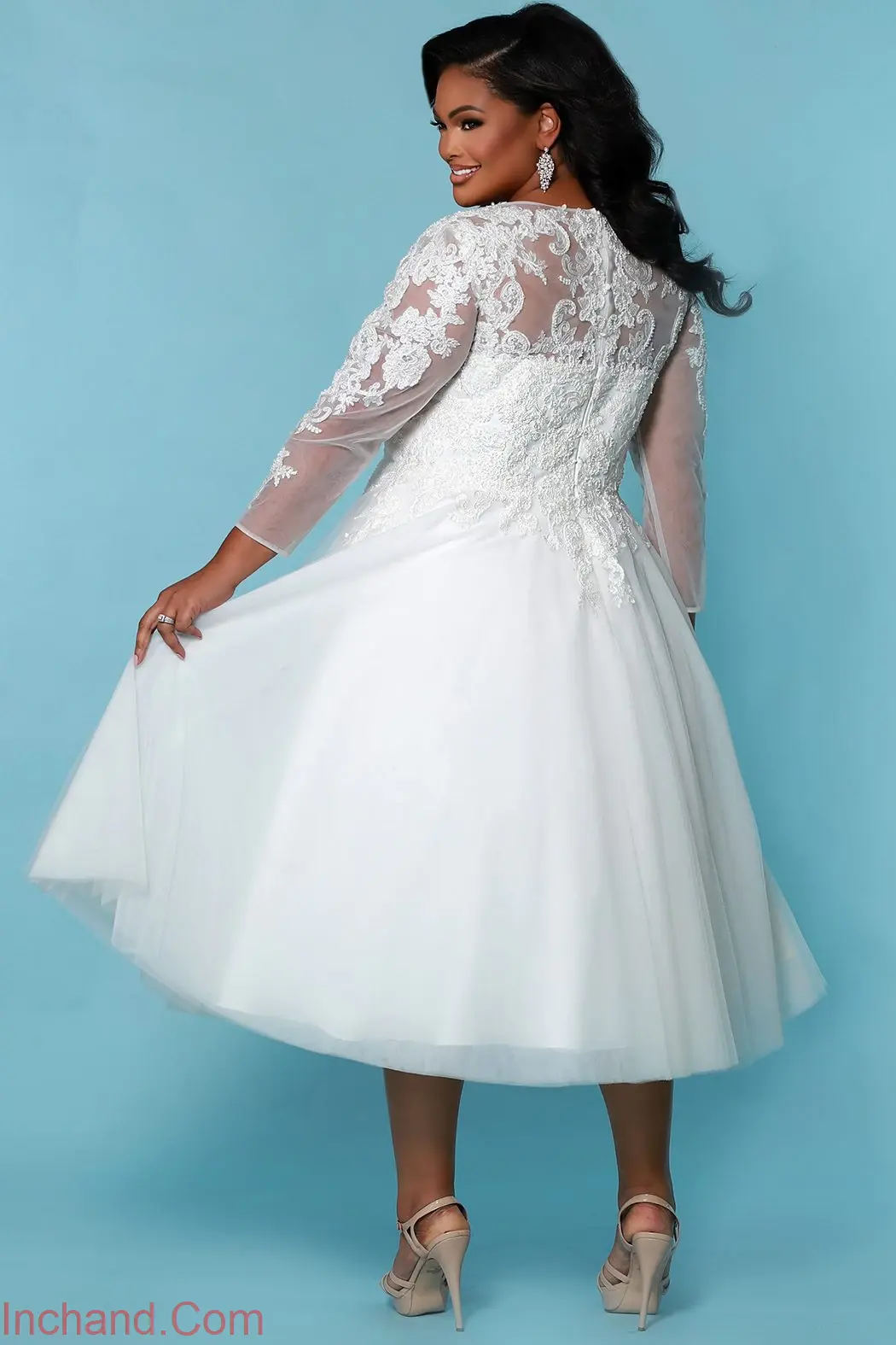 لباس عروس زیبا مخصوص خانم ها و عروس های چاق و اندام دار