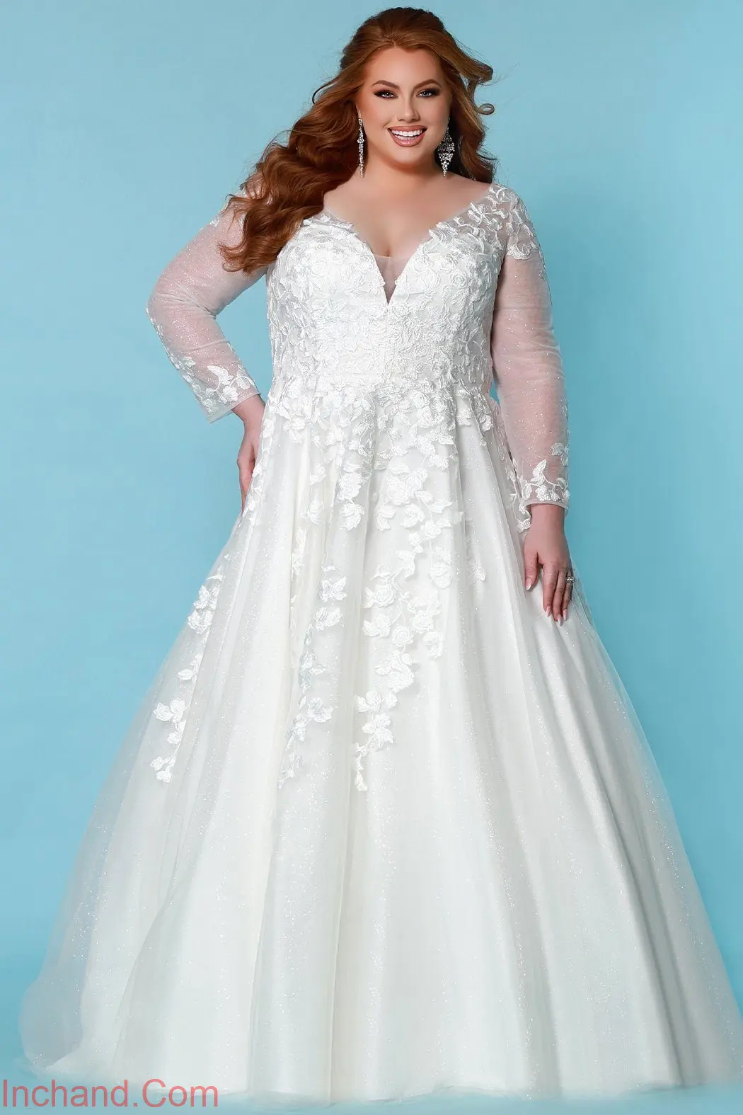 لباس عروس زیبا مخصوص خانم ها و عروس های چاق و اندام دار