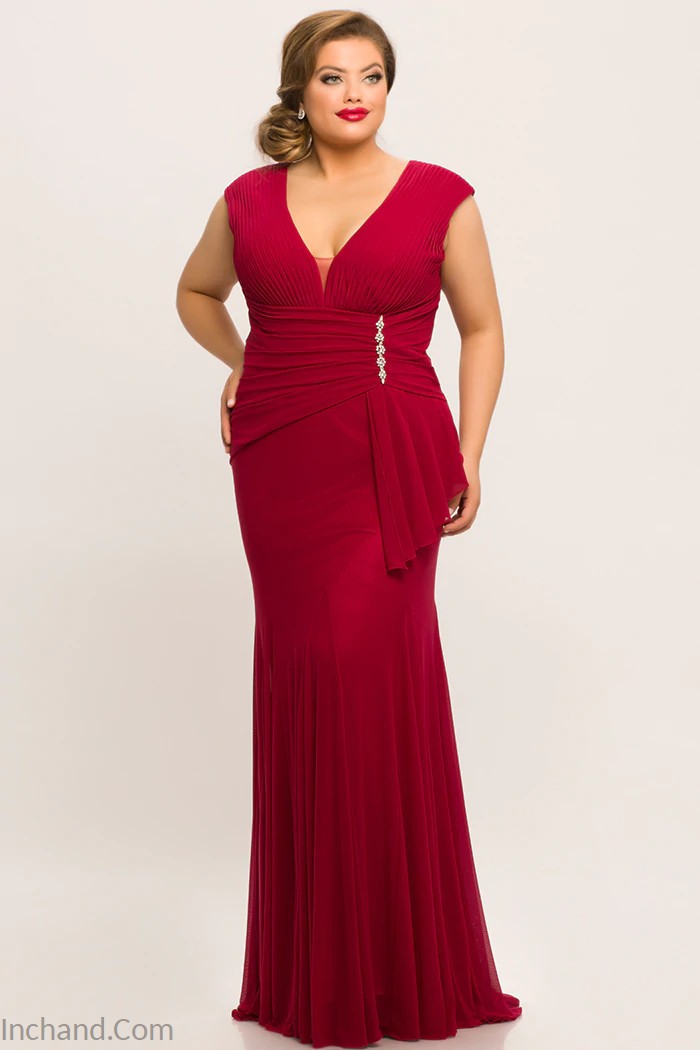 جدیدترین و شیک ترین مدل لباس زنانه و دخترانه مخصوص خانم های چاق و دارای اضافه وزن و قد کوتاه