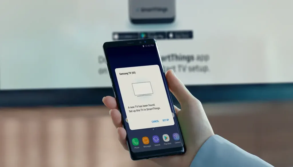 آموزش وصل کردن گوشی به تلویزیون سامسونگ